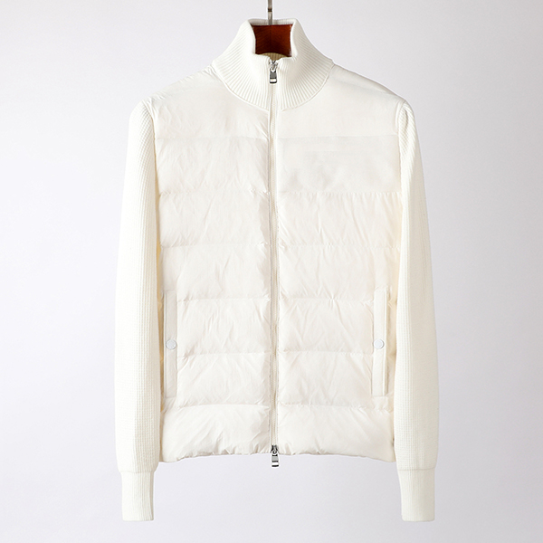 

Bomber jackets monclair Mens Letter Logo Knitted Down Panel Casual France High Quality Brand coat Jacket, Supplement (not shipped separately)