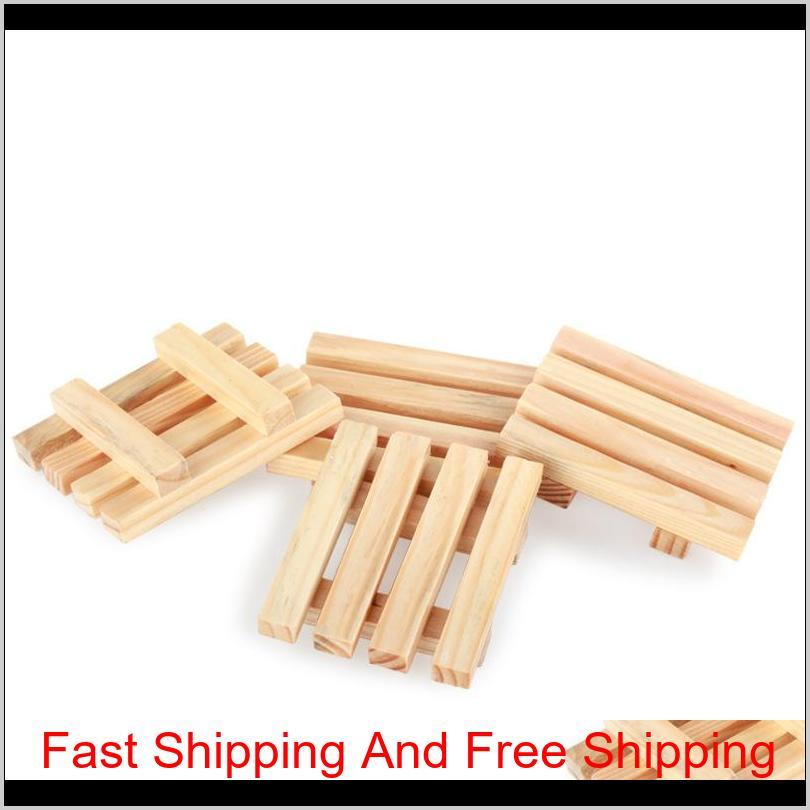 

Dry Soap Holder Natural Wooden Soap Dish Natural Pine Shower Plate Wash Soap Bathroom Hardware W7601 Bupl2 Wcdeu