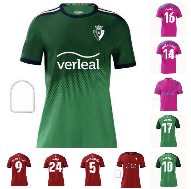 

21 22 CA Osasuna soccer jerseys RUBÉN GARCÍA R.TORRES CHIMY ÁVILA 2021 2022 home away third BUDIMIR MANU SÁNCHEZ DAVID GARCIA jersey CALLERI TORRÓ men football shirts