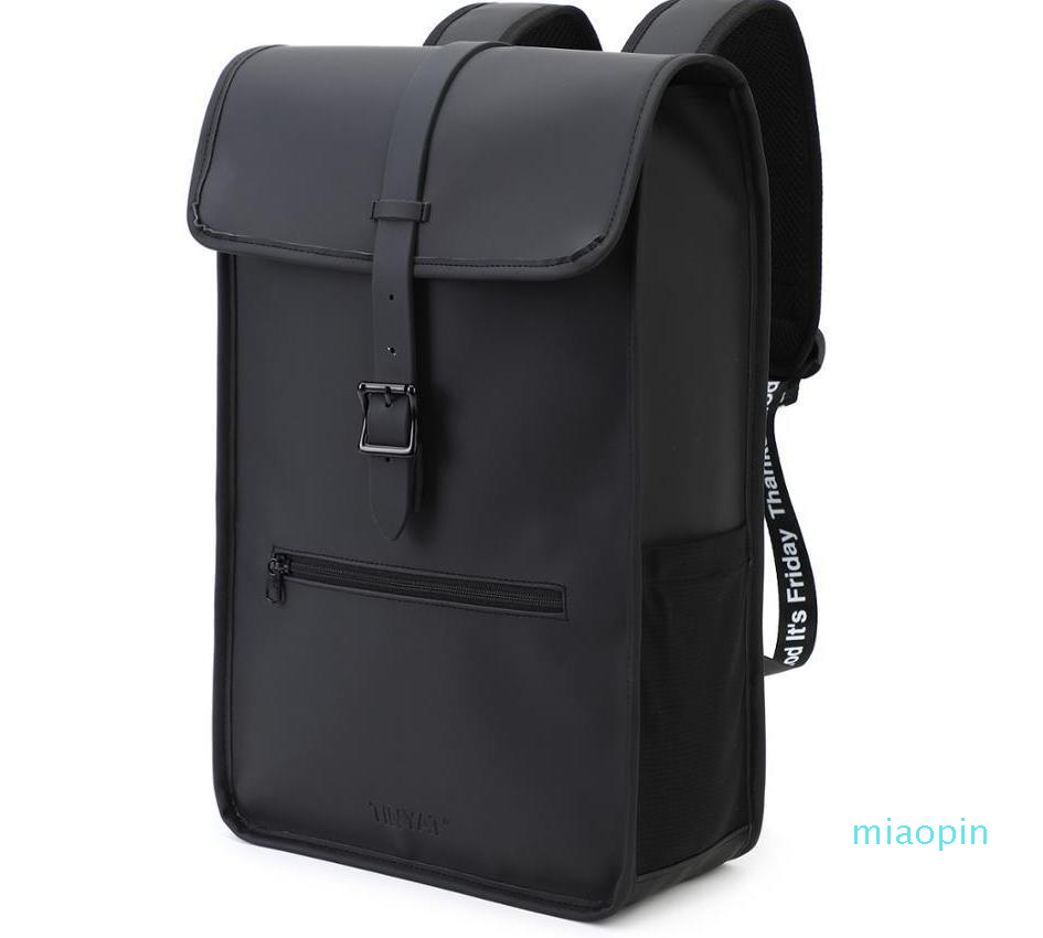 

Man's backpack Leather School Bag Mens laptop backpack for 14 inch Casual Shoulder backpack Male BagPack Travel Mochila, Grey