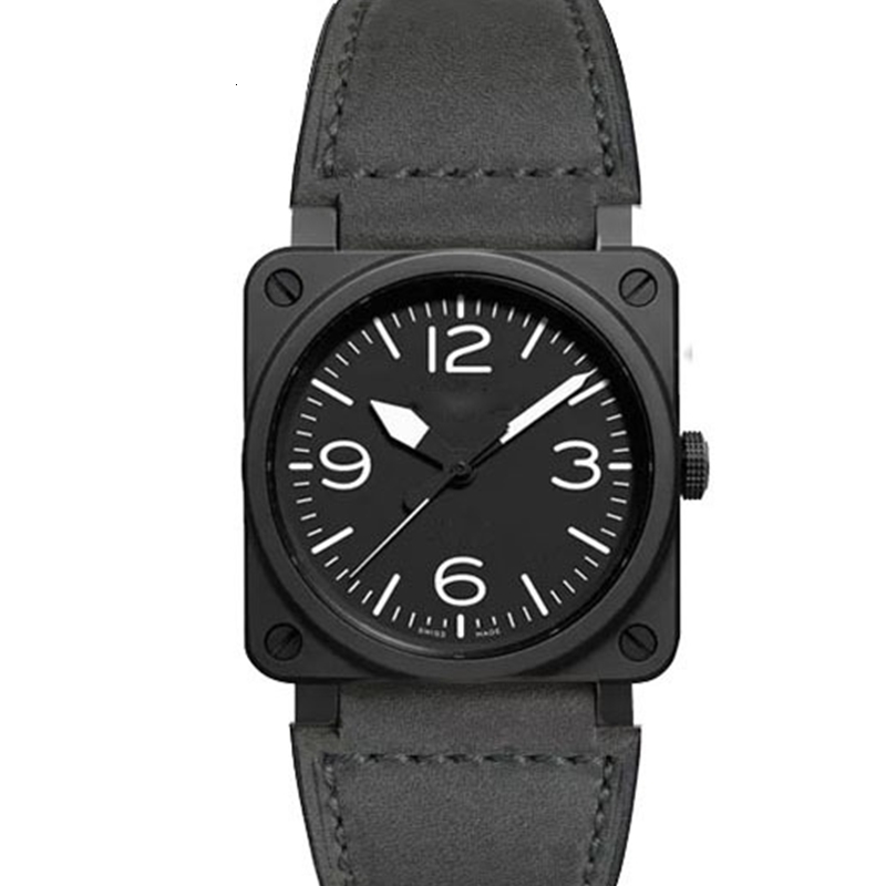 

Bell Men Watches 2020 Leather Quartz Watch Fashion Sport Men's Wristwatch Reloj Hombre Clock Male Relogio Masculino, Silver