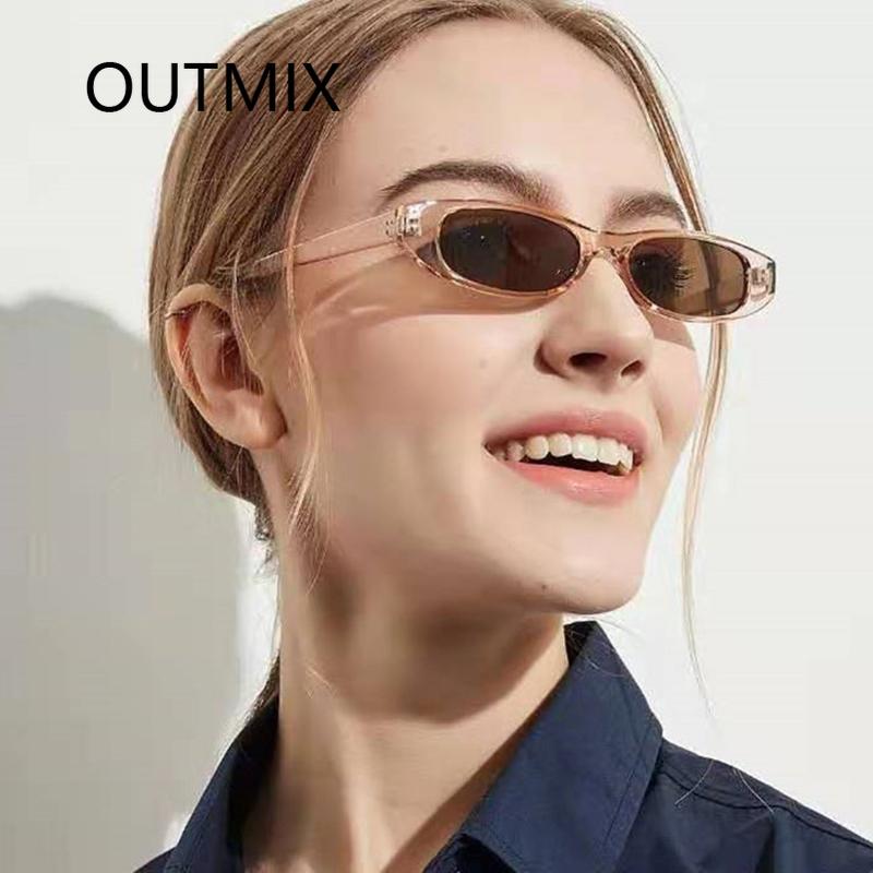 

Sunglasses 2021 Cat's Eye Women Sexy Designer Vintage Retro Small Oval Sun Glasses Ladies Fashion Shades Oculos