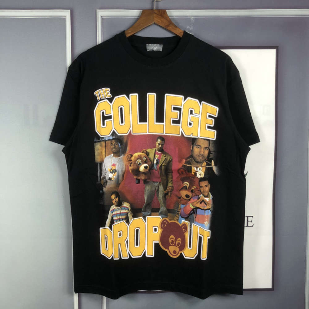 

Kanye West College Dropout T-shirt Men Women Digital Printing Clothing Top Tees T-shirts Clothing