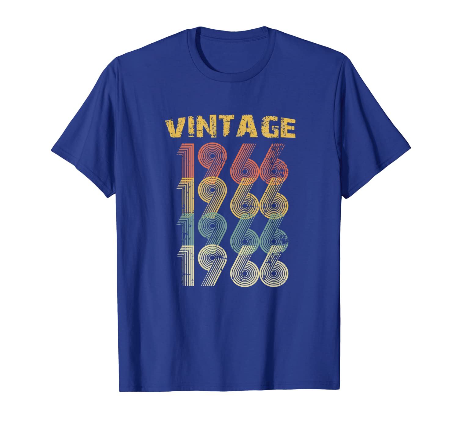 

1966 Vintage Funny 53th Birthday Gift T Shirt, White;black