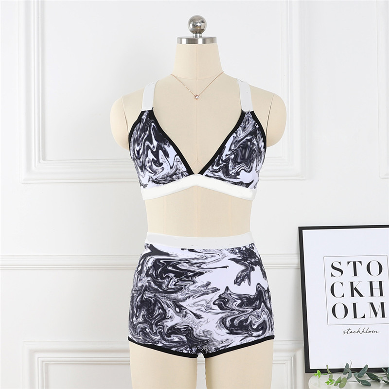 

Luxury Animal Printed Swimwears Women Sexy Bikini Set Push Up Bathing Suit Halter Summer Beach Wear