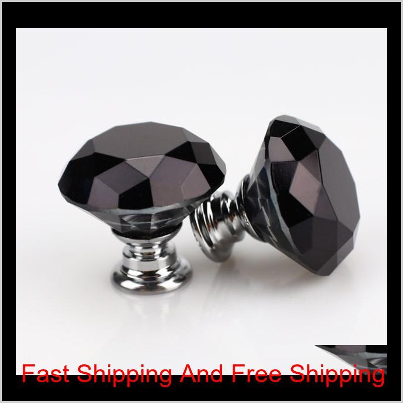 

Knob Screw Fashion 30Mm Diamond Crystal Glass Door Knobs Drawer Cabinet Furniture Handle Knob Screw Furniture Accessories Dhd594 Nty2H Avimr
