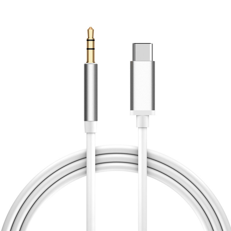 

TPE Cord Type C to 3.5 Male Car Audio Adapter Headphone Jack Converter for iPhone Samsung Huawei lastest models Mobile Phone