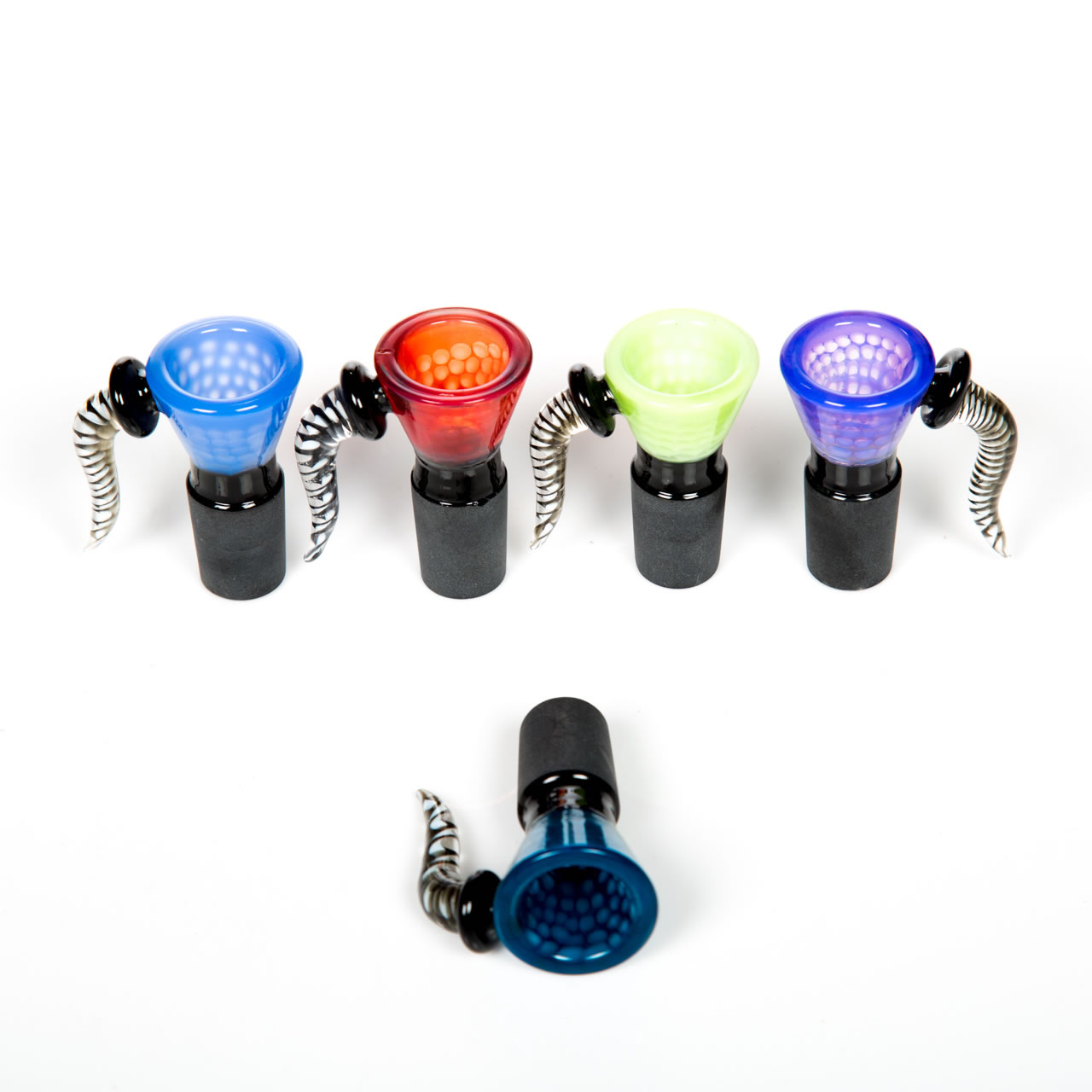 

Vintage Glass Bowl male 14mm Colorful For Water Bong pipe smoking bowls hookah