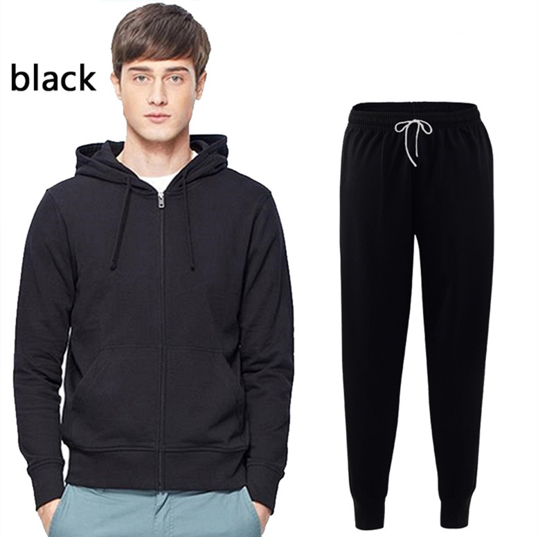 

Tracksuits clothing 2 piece set Sportswear sleeve Sweater suits outfits fashion leisure Outdoor sports suit winter Jogging clothes small horse jacket outerwear, White