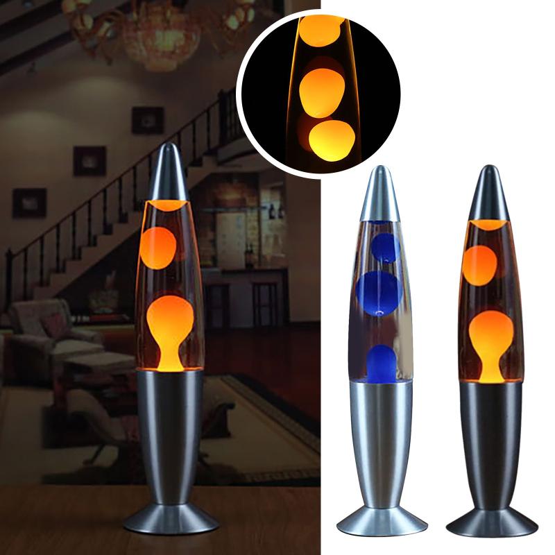 

Party Favor Metal Bottom Wax Lamp Volcano Lava Jellyfish Bedroom Night Light 100ml Portable Fiber Optic Fairy String Lights Decor