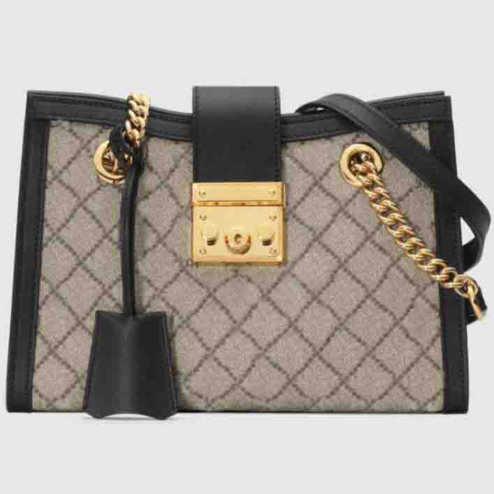 

Handbags Purses Crossbody Bag Wallet Fashion High Quality Classic Letter Padlock Metallic Large Capacity Women Tote Bag Fast Shipping|, Black