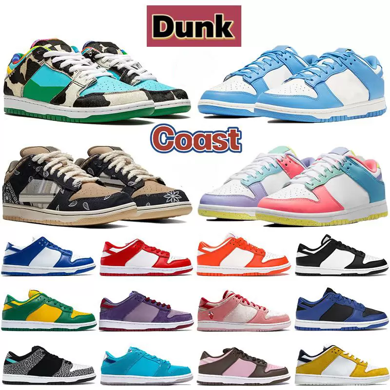 

Top Quality SB Low Basketball Shoes Men Compare Chunky lemon court purple varsity green grey black strangelove chicago brazil easter shadow women Size 36-46, Free 99 -2