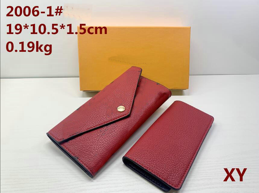 

Fashion ladies long checkbook wallet credit card photo clip wallets brown white pink black leather coin purse 2006# 19x10.5cm, Red;black