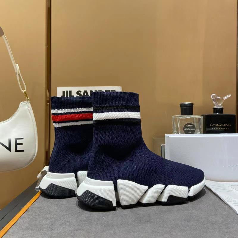 

Sock Shoes Men Running Shoe Women Platform luxury Sneakers Graffiti Triple Black Glitter Pink Fashion Clear Sole designer Sports Outdoor, As picture