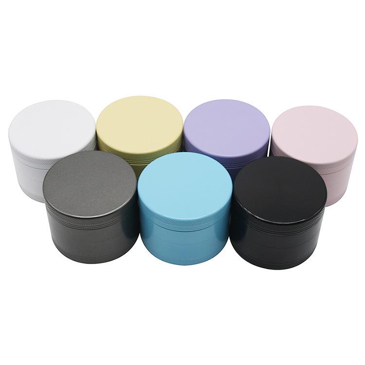 

Aluminum alloy smoke grinder 4 layers of multicolor ceramic paint coating smokegrinderS smoking crusher 63mm WQ710-WLL