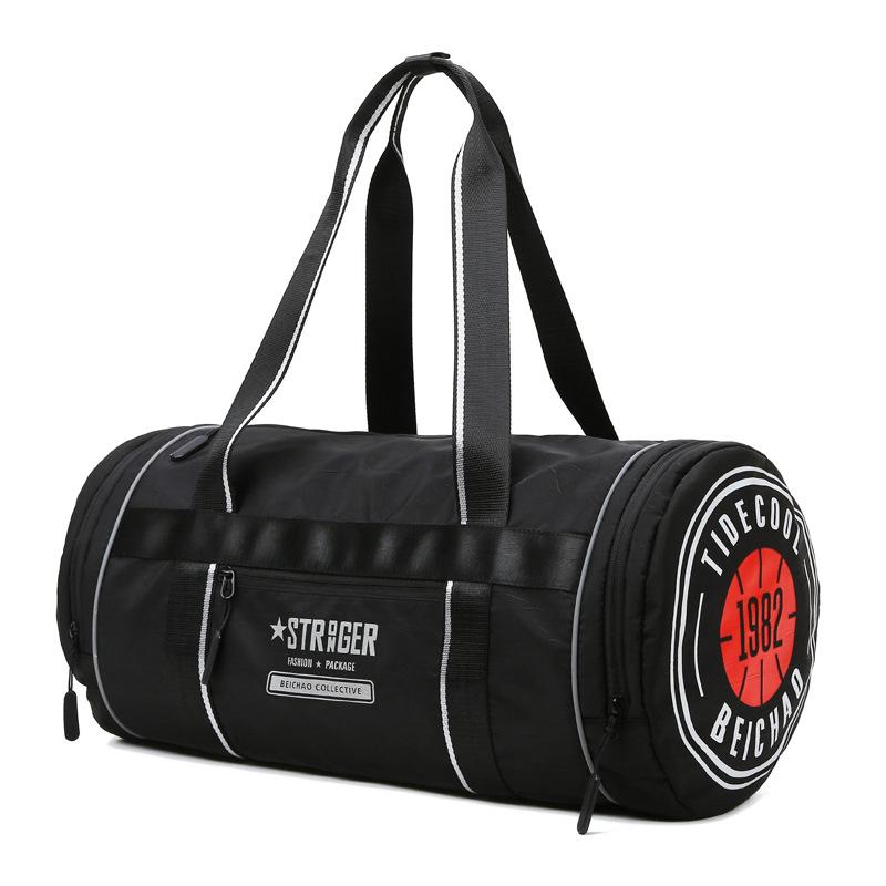 Duffel Bags Nylon Folding Travel Bag Unisex Large Capacity Luggage Women&#039;s Waterproof Handbag Men&#039;s Carry On-image-703332502