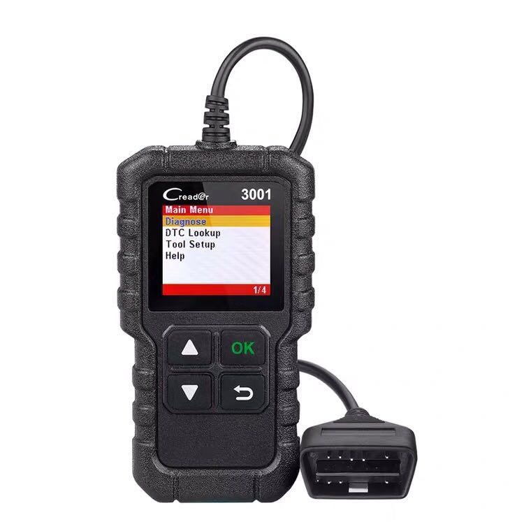 

Launch CR3001 OBD2 Car Diagnostic Tool Automatic Scanner Engine Fault Code Reader