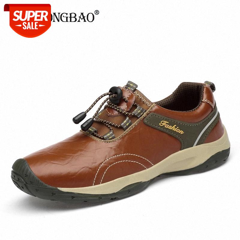 

Brand Spring Autumn New Men's Shoes Men Outdoor flat Sneakers Men High Quality Leather Casual Shoes Moccasins Big Size 38-46 #kP5P
