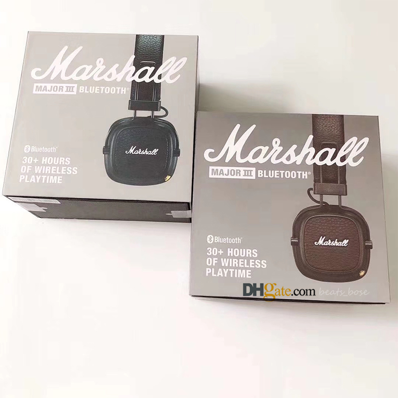 

Marshall Major III Bluetooth Headphones Deep Bass Noise Isolating wireless earphones Major 3 Hi-Fi
