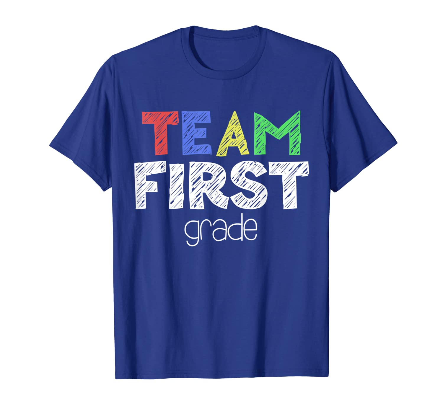 

Team First Grade T-Shirt 2019 Back To School 1st Grade Gift, White;black