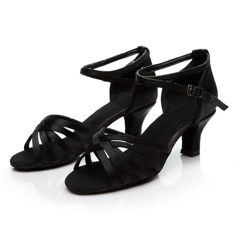 

Women's Shoes Color Fashion Rumba Waltz Prom Ballroom Latin Salsa Dance Sandals bayan sandalet sandalias mujer 2021, Bw