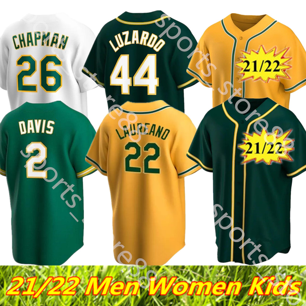 

2022 Custom S-4XL 28 Matt Olson Jersey 26 Chapman 9 Reggie Jackson 24 Rickey Henderson 50 Mike Fiers 2 Khris Davis Baseball Jerseys Breathable, Colour 9