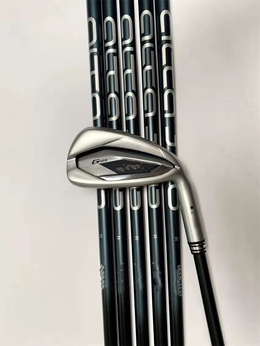 

PNIG golf clubs men's new carbon light G425 iron rod set 56789W 6 PCS Steel or graphite shaft