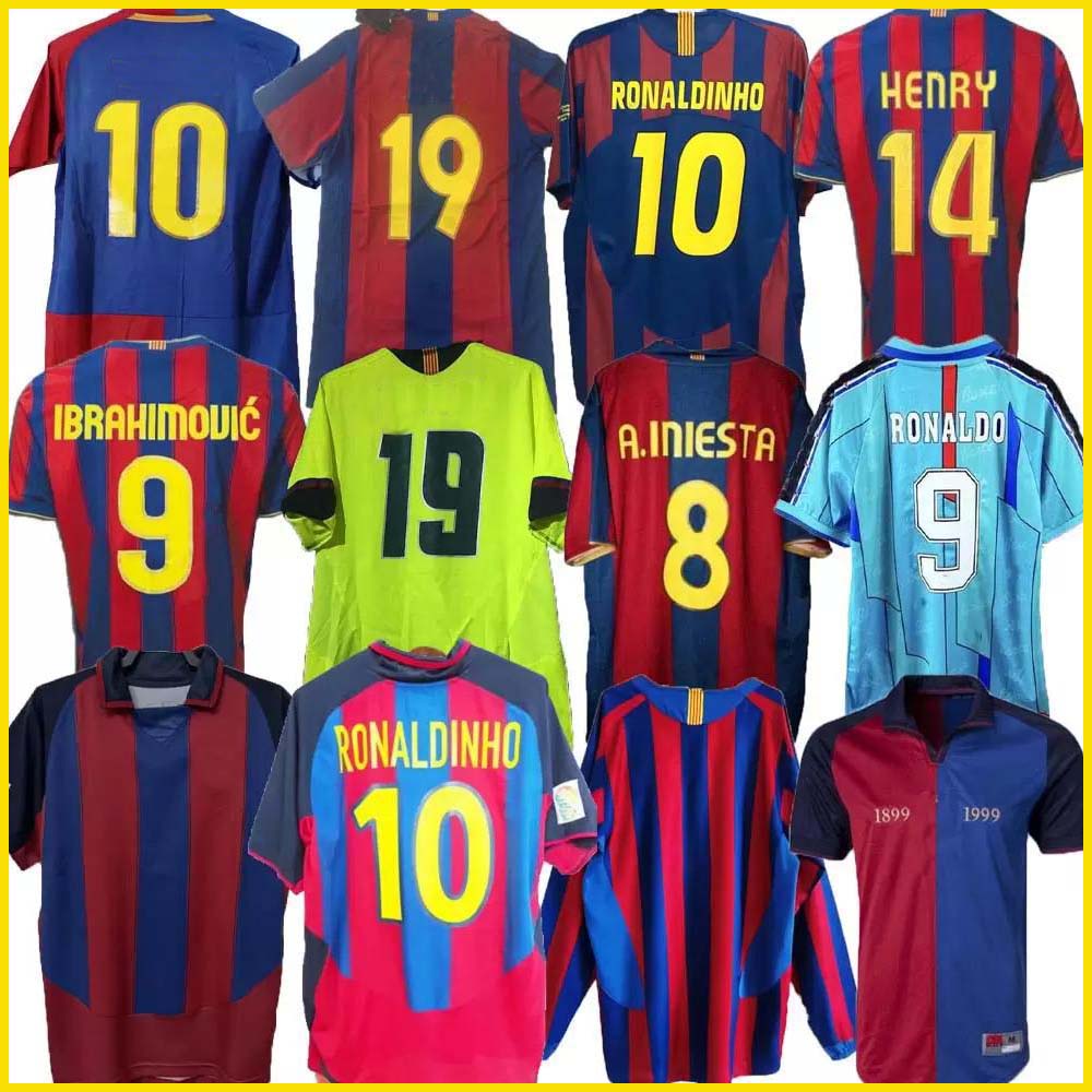 

Retro soccer jersey barcelona 96 97 05 06 07 08 09 10 11 14 15 XAVI RONALDINHO RONALDO RIVALDO GUARDIOLA Iniesta finals maillot de foot 1899 1999, 91/92 away