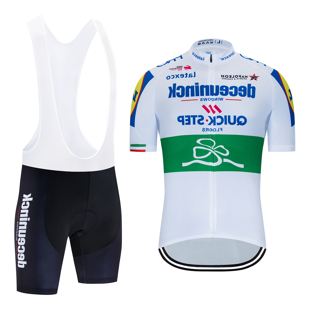 

2021 New Quick Step Team Cycling Jersey Men Pro Bicycle Wear Clothes Summer Mtb Bike Shorts Set Sports Ropa Ciclismo Uniform, Gray