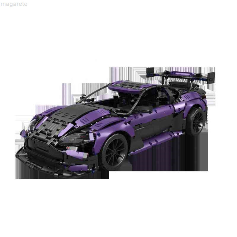

KaCo C001 ASTON MARTIN-GT3 sports car 1:8 model assembling small particl building blocks puzzle toys for children