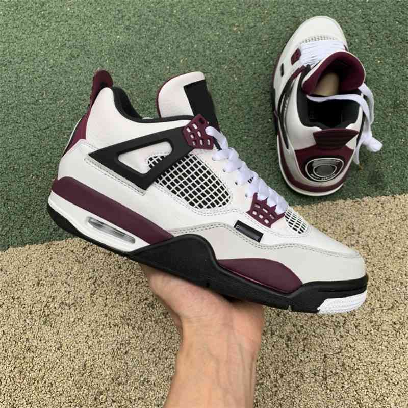 

Paris Jumpman 4 4s shoe Mens Womens Genuine Shoes, #1