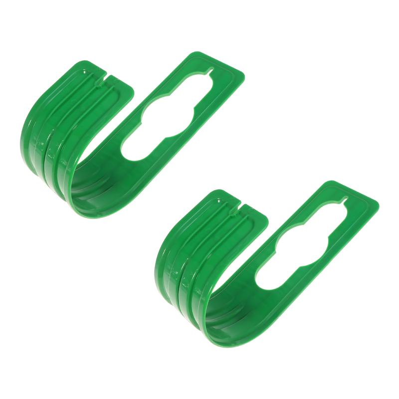 

Watering Equipments 2pcs Plastic Hose Hook Expansion Pipe Garden Water Support Accessories (Green)