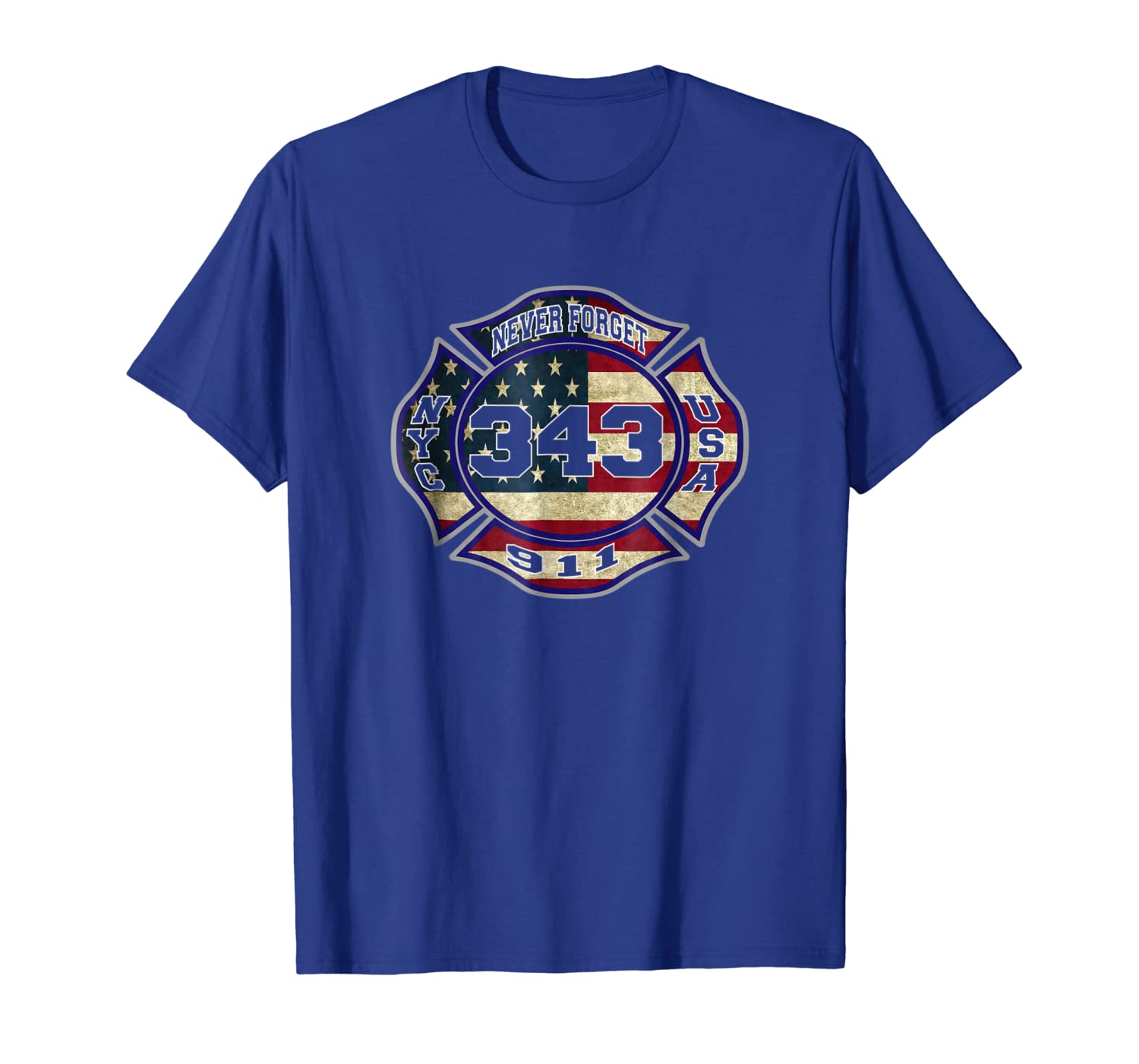 

911 Remembrance 343 Hero T-Shirts For Firemen, Mainly pictures
