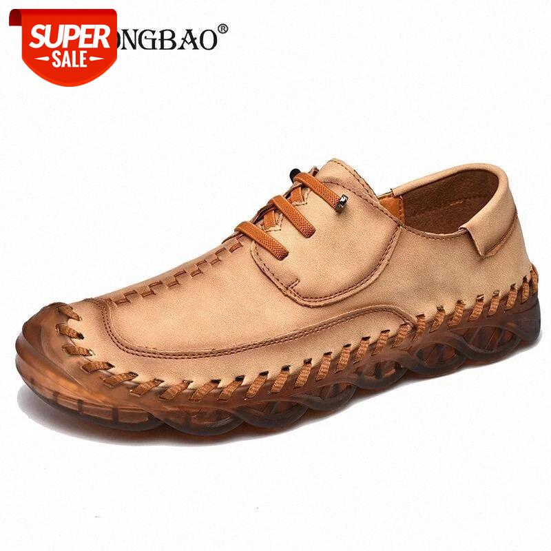

New Comfortable Men Casual Shoes Loafers High Quality Leather Men Shoes Outdoor Flats Moccasins Shoe Zapatos Hombre Size 46 #O05K