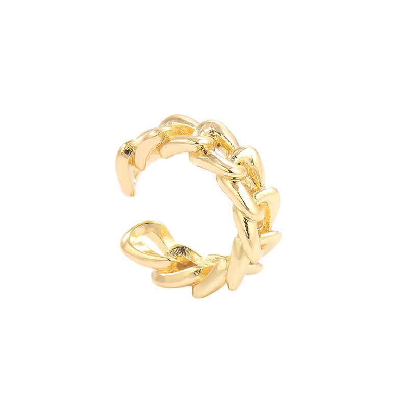 

Hoop & Huggie 2021Round Fashion Ear Bone Clip Simple No Hole Women's Round Small Earrings For Women Gift Jewelry Gold Ho