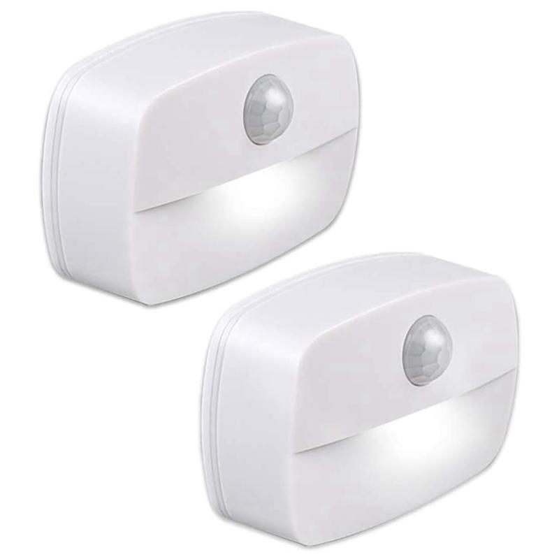 

Night Lights LED Light,Wall Light With Motion Detector,Self-Adhesive,Wall For Bathroom,Bedroom,Hallway White