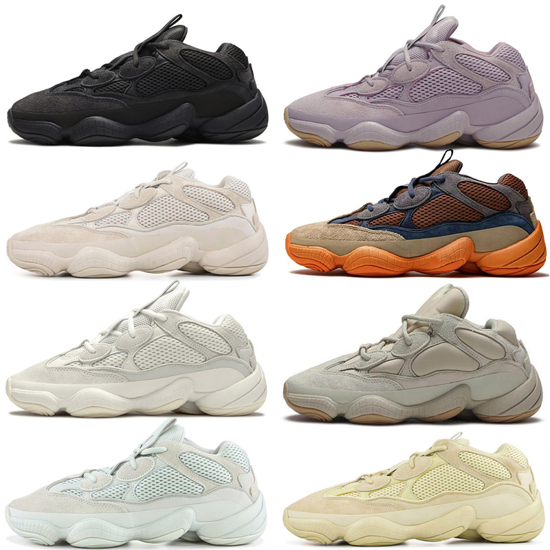 

Kanye 500 Shoes Taupe Light Enflame Soft Vision Sneakers Super Moon Yellow Blush Salt Pink Utility Black Bone White Stone Women Mens Trainers Size 36-46, A5 pink 36-39