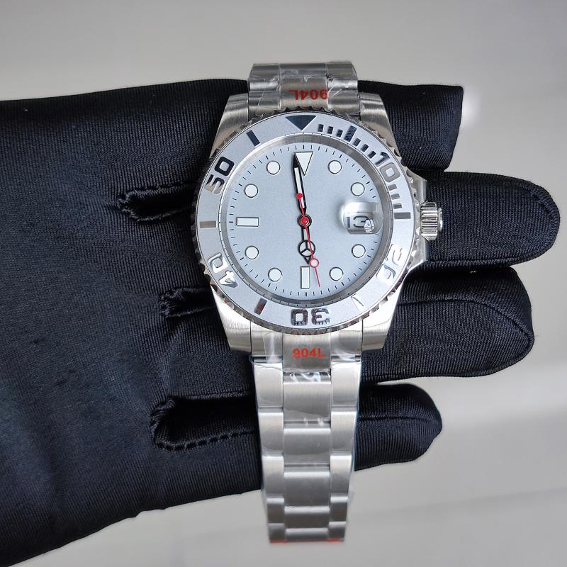 

Wristwatches Men's Watch Automatic Mechanical 8215 Movement Sapphire Glass Stainless Steel 316L Waterproof