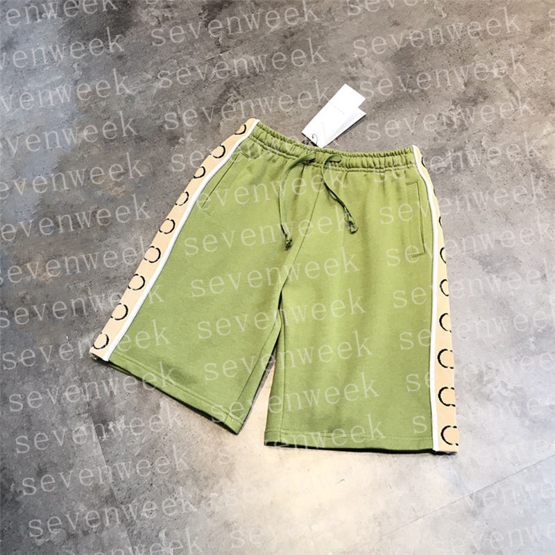 

Designer Brands Mens Reflective Shorts Pants Summer Drawstring Pant Fashion Casual Sports Short For Men and Women, Black