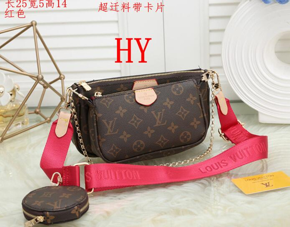 

LVLOUISVITTON VUTTONDesigner BagsMulti Pocket messenger bag women's fashion luxury designer high quality handbag, 54