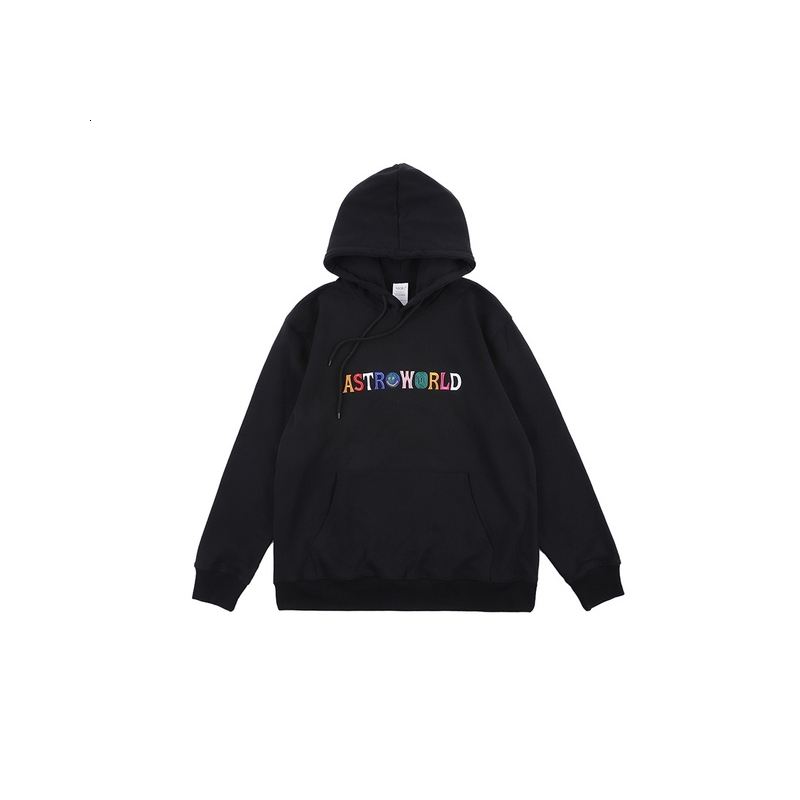 

2021 New Best Quality Travis Scott Stewart World Embroidered Women's Hip Hop Famous Loose Men's Hoodie R8gk, Beige