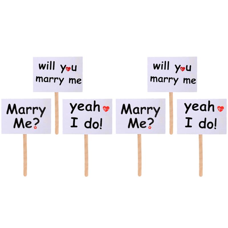 

Greeting Cards 6 Pcs 1 Set Lightweight Chic Creative Confession (White)