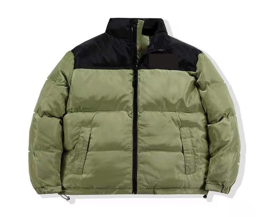 

Mens Stylist Coat Parka Winter Jacket Fashion Men Women Feather Overcoat Jackets Down Size M-2XL JK1996, Black