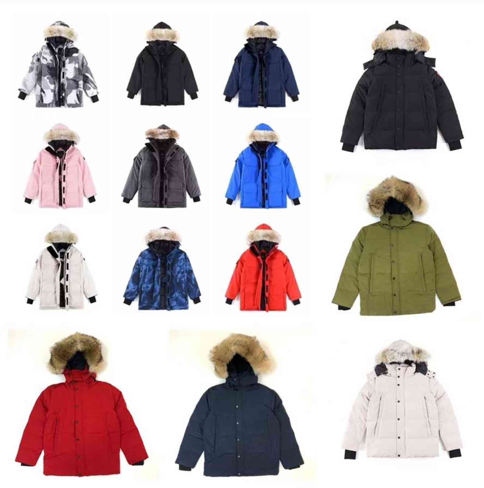 

Mens winter canada jacket Fourrure Down coat women fur jackets parka men parker womens woman hoodie Windbreaker goose, Look other product