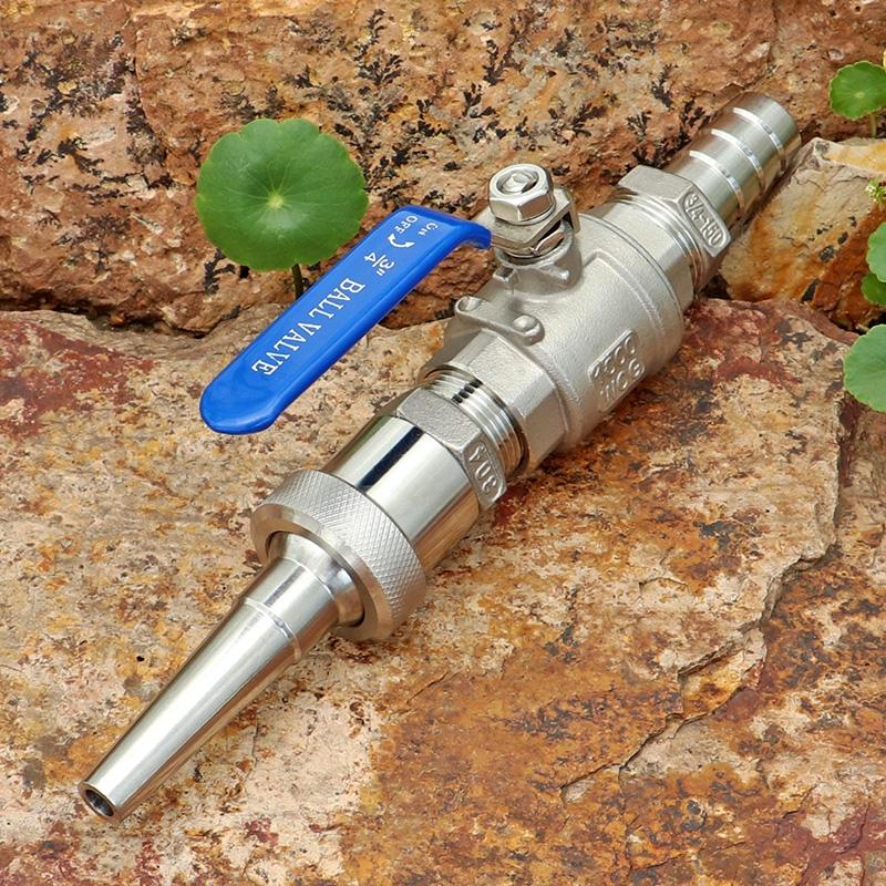 

Stainless steel four-six-point water pump with high-pressure tank truck flushing direct injection water gun nozzle