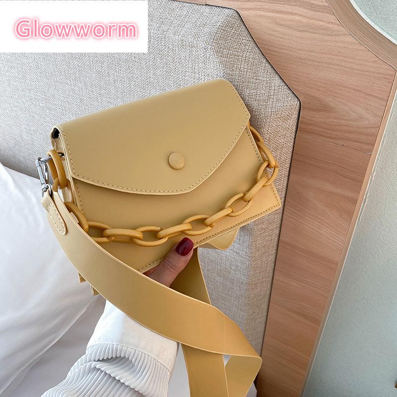 

2021 New Women's Fashion Faux Leather Small Flap Bags, Designer Shoulder Bags For Girls, White Cross Bags, Black