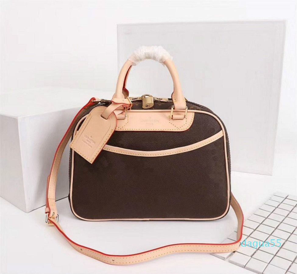 

esigner Luxury Handbags Purses Bowling Vanity Bag Women Brand Tote Flower Cosmetic Bag Real Leather Shoulder BagsLouis Vutton, Box