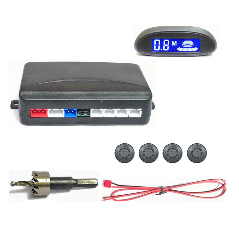 

Car Rear View Cameras& Parking Sensors Reverse Sensor Auto Ultrasonic Radar With 4 And LCD Backlight Screen System