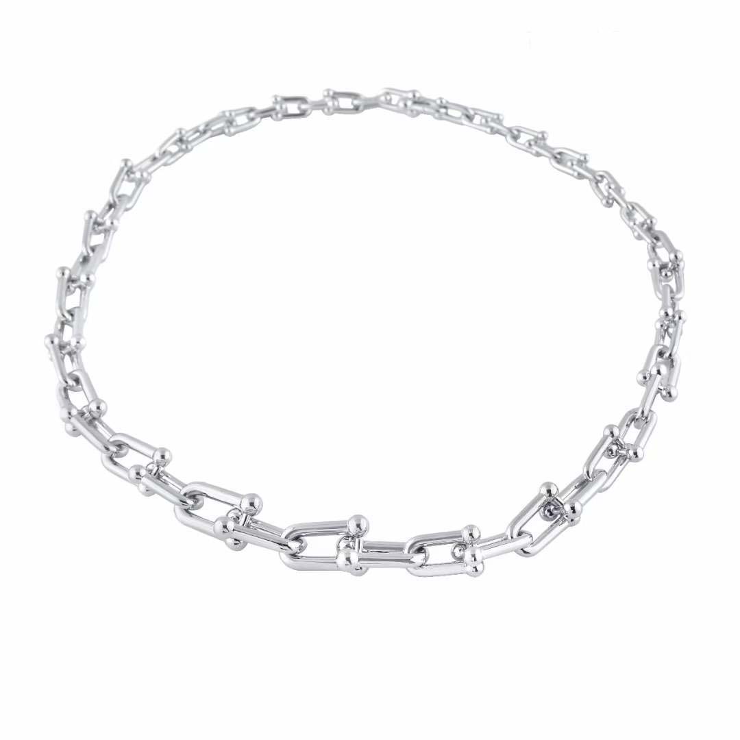 

316L Stainless Steel Charm Pendant necklace in three colors plated for women wedding jewelry gift have velet bag PS4537