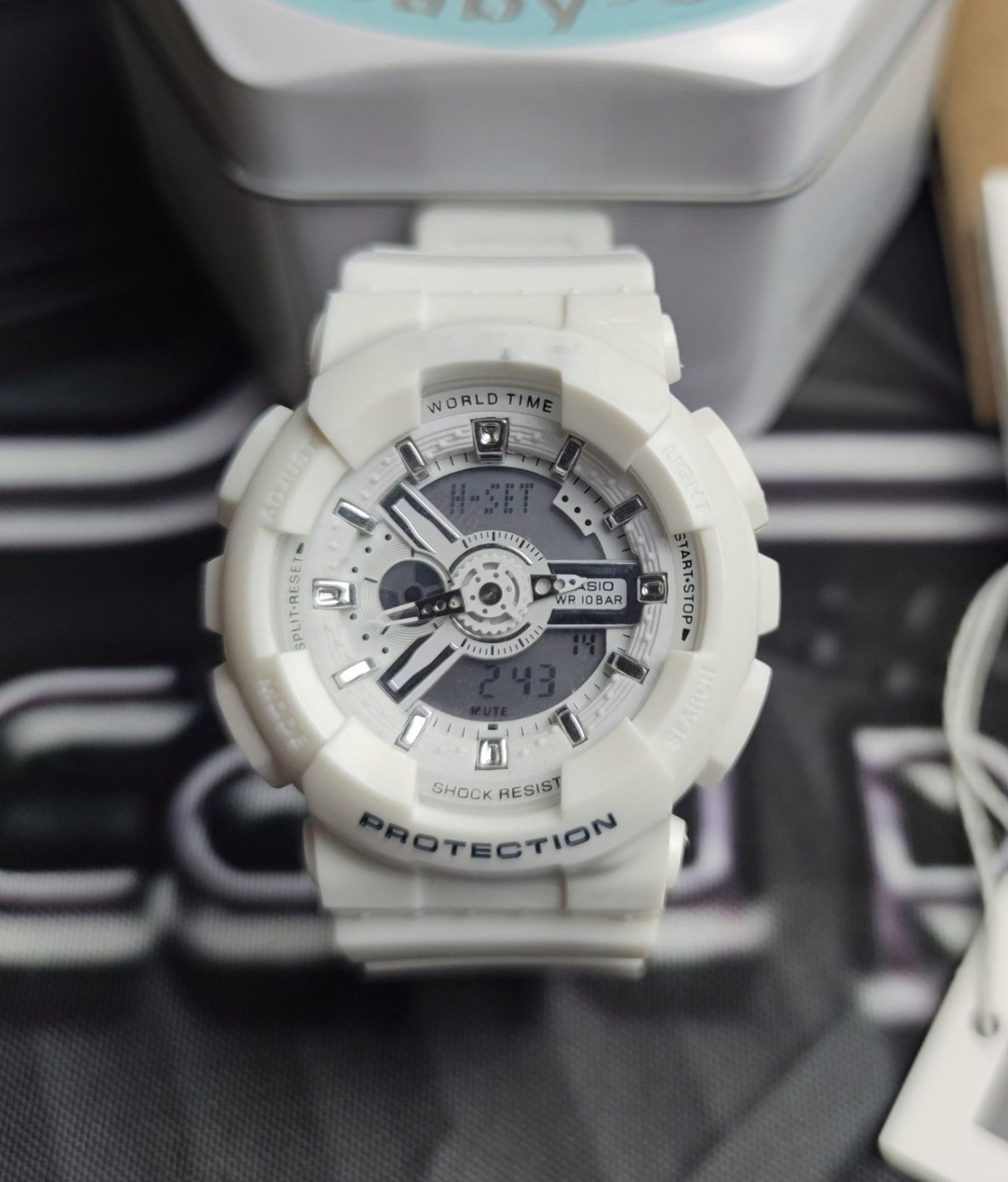 

New quartz women's Watch LED Waterproof Baby Digital Watch Sports Calendar all functions can operate, Babi-110-4